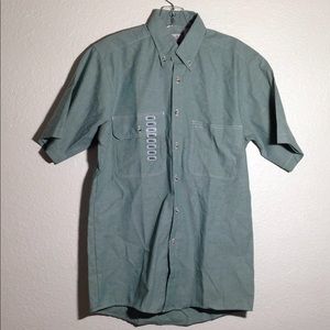 FINAL MARKDOWN Men's Todd SS Button Down Shirt (Small)